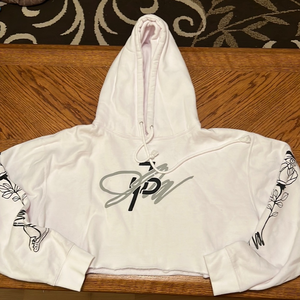 Jake Paul hoodie cutoff sweatshirt size L